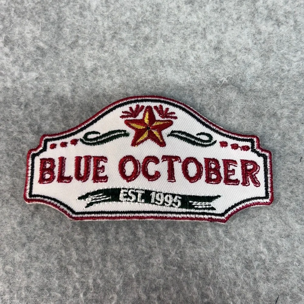 Blue October Est 1995 Patch Embroidered Band Merch 4